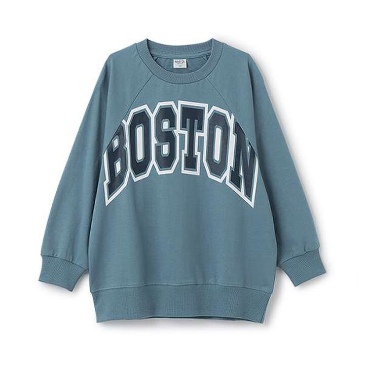 [Link] College Logo Raglan Sleeve Sweatshirt,, medium