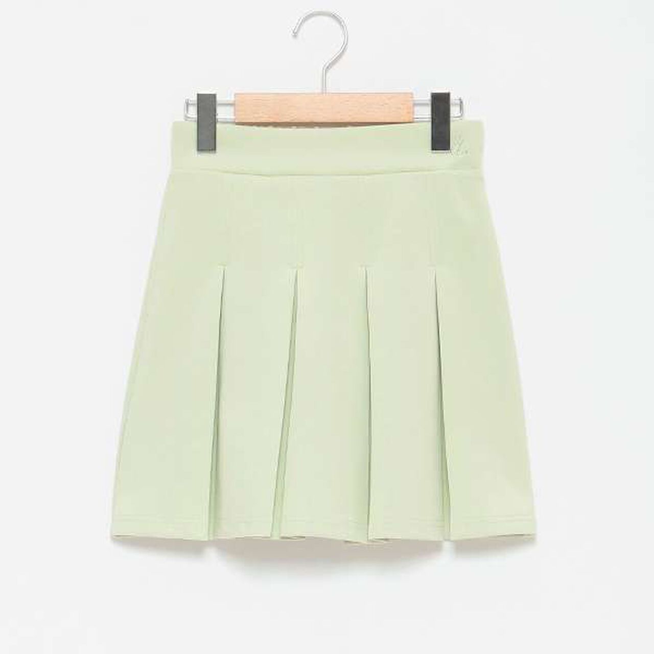 [LTXC] Flare Skirt with Inner Pants Included - Cardboard Box Design,Black, large image number 2