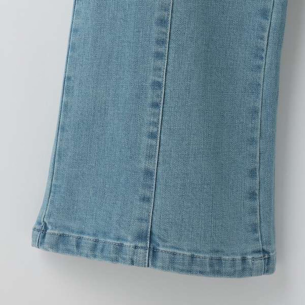 [AMI] Denim Flare Pants,Black, large image number 18