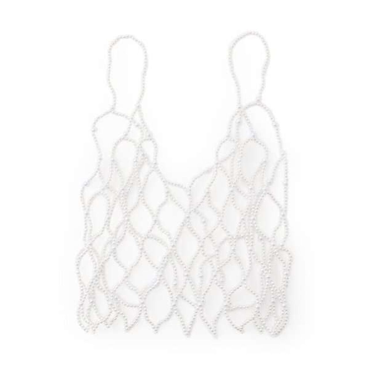 Pearl Beaded Bustier,Multi color, large image number 1