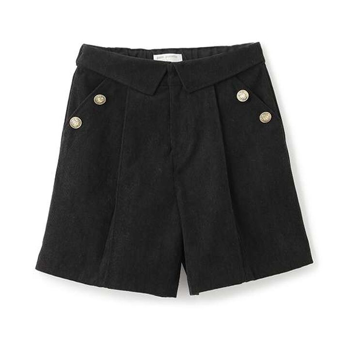 Cuffed Tuck Culottes,Light beige, medium image number 6