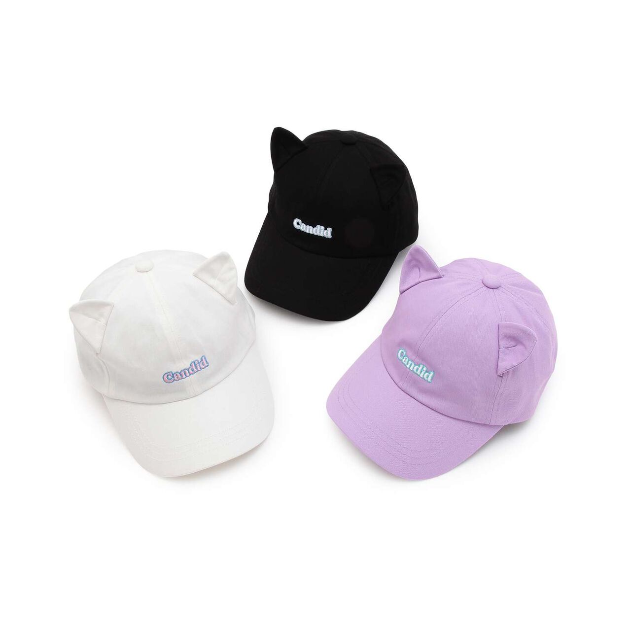 [UV Protection] Cat Ear Cap,Off white, large image number 12