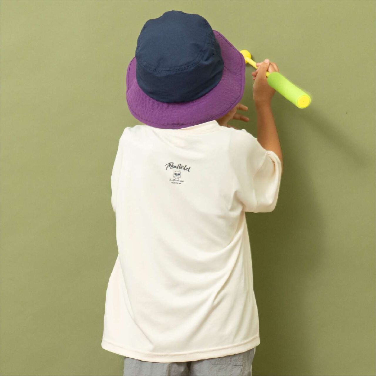 [Penfield] Kids Assorted Bear Short Sleeve T-Shirts [Parent-Child Matching] [Cool Touch],Off white, large image number 9