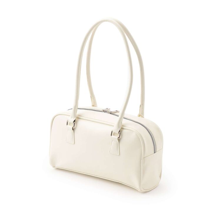 [LTXC] Square Long Handle Boston Bag,Ivory, medium image number 6
