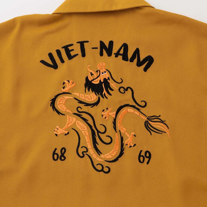 [Parent-Child Matching] Assorted Souvenir Embroidered Long-Sleeve Shirt,Charcoal gray, medium image number 19