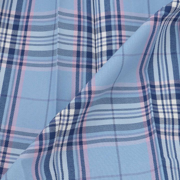 Lame Pleated Skirt with Belt,Sax blue, medium image number 15