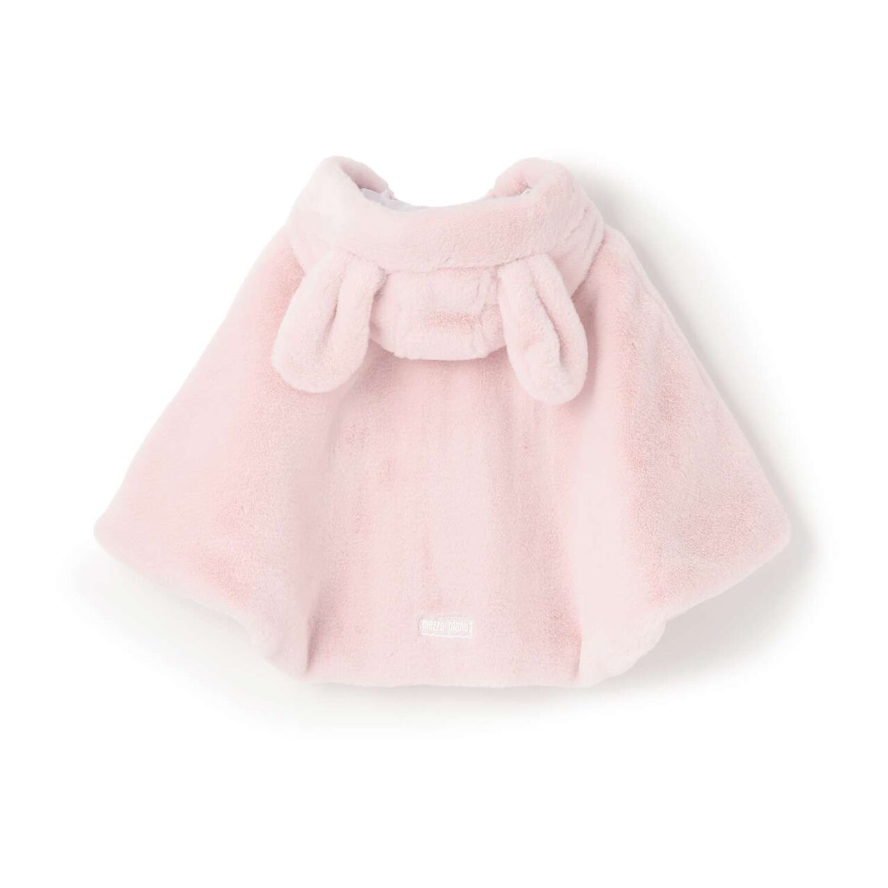 Rabbit Faux Fur Cape,Pink, large image number 1