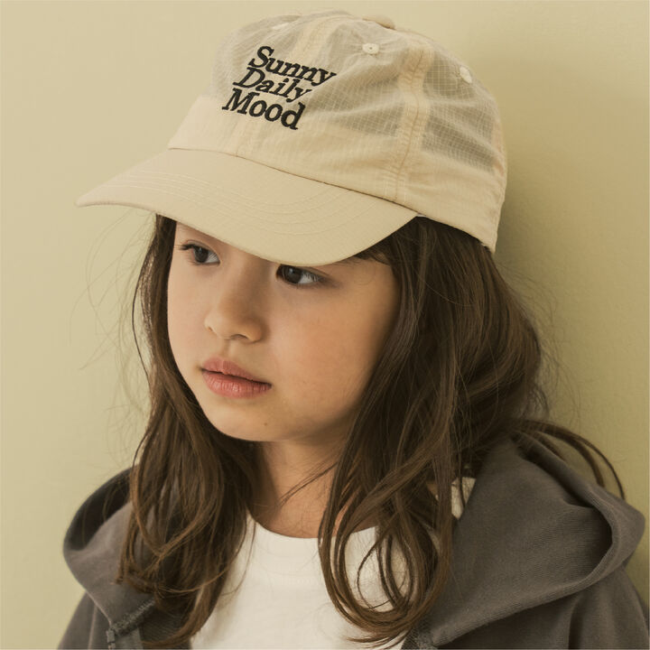 [D Select] Nylon Embroidered Cap,Blue, medium image number 6