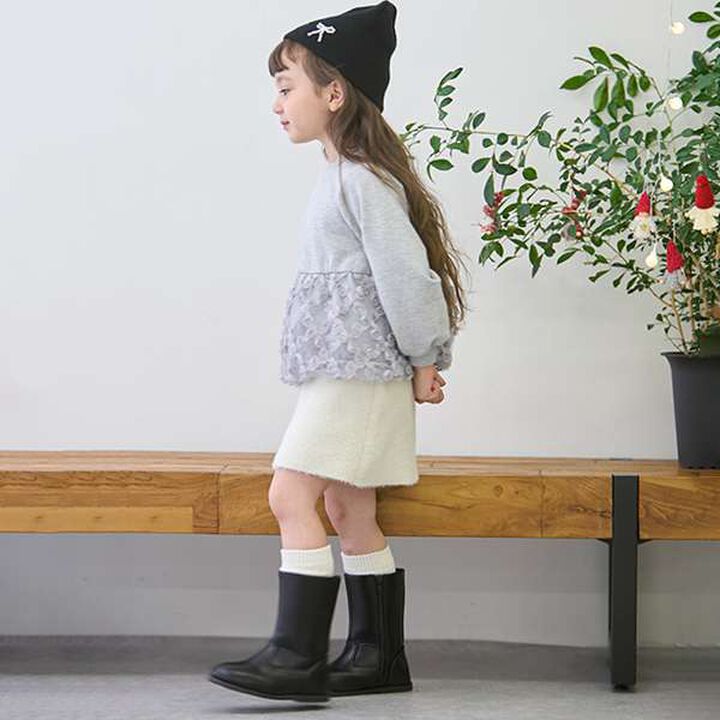 [Link] Lame Knit Skirt,Ivory, medium image number 14