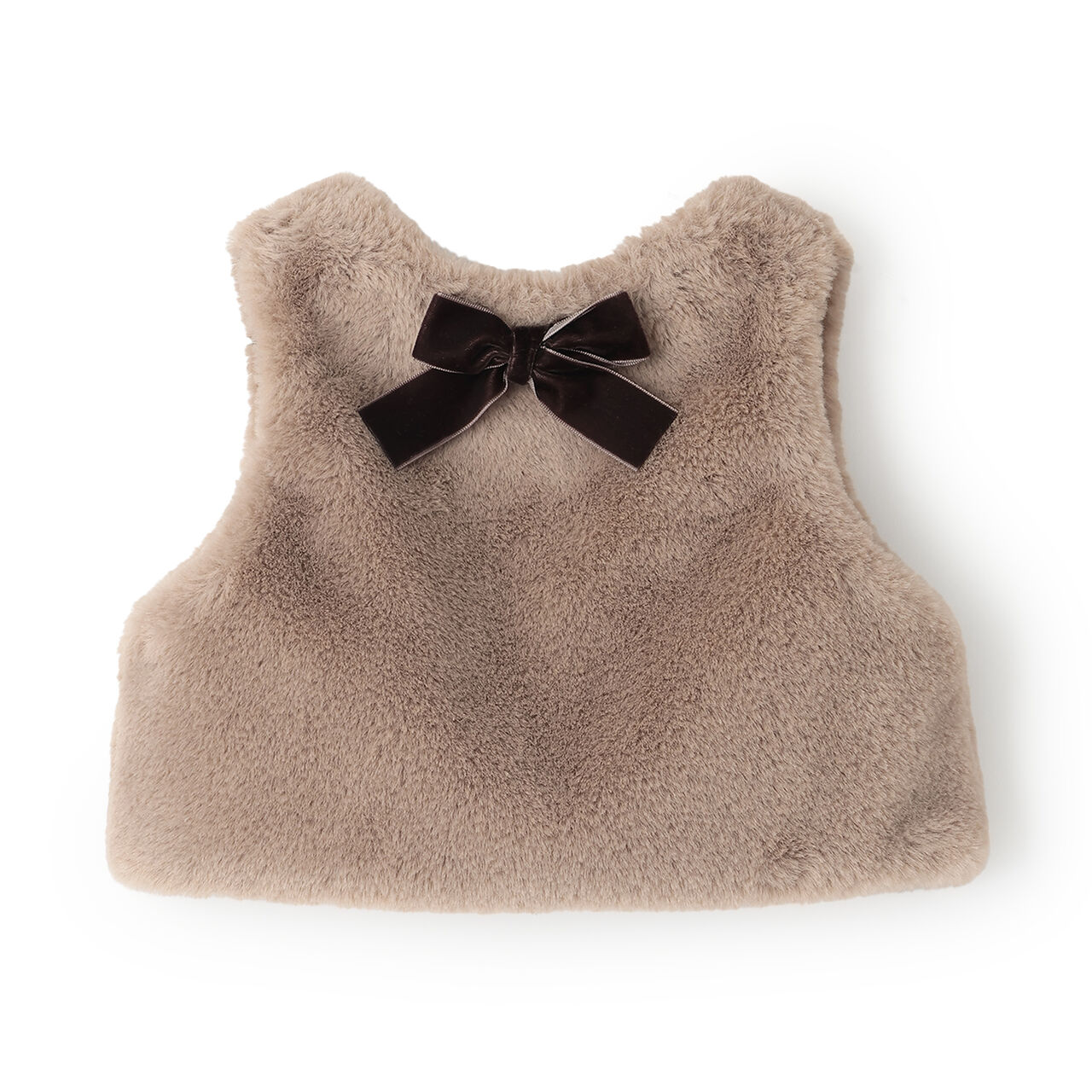 Link - Fur Vest,Ivory, large image number 4