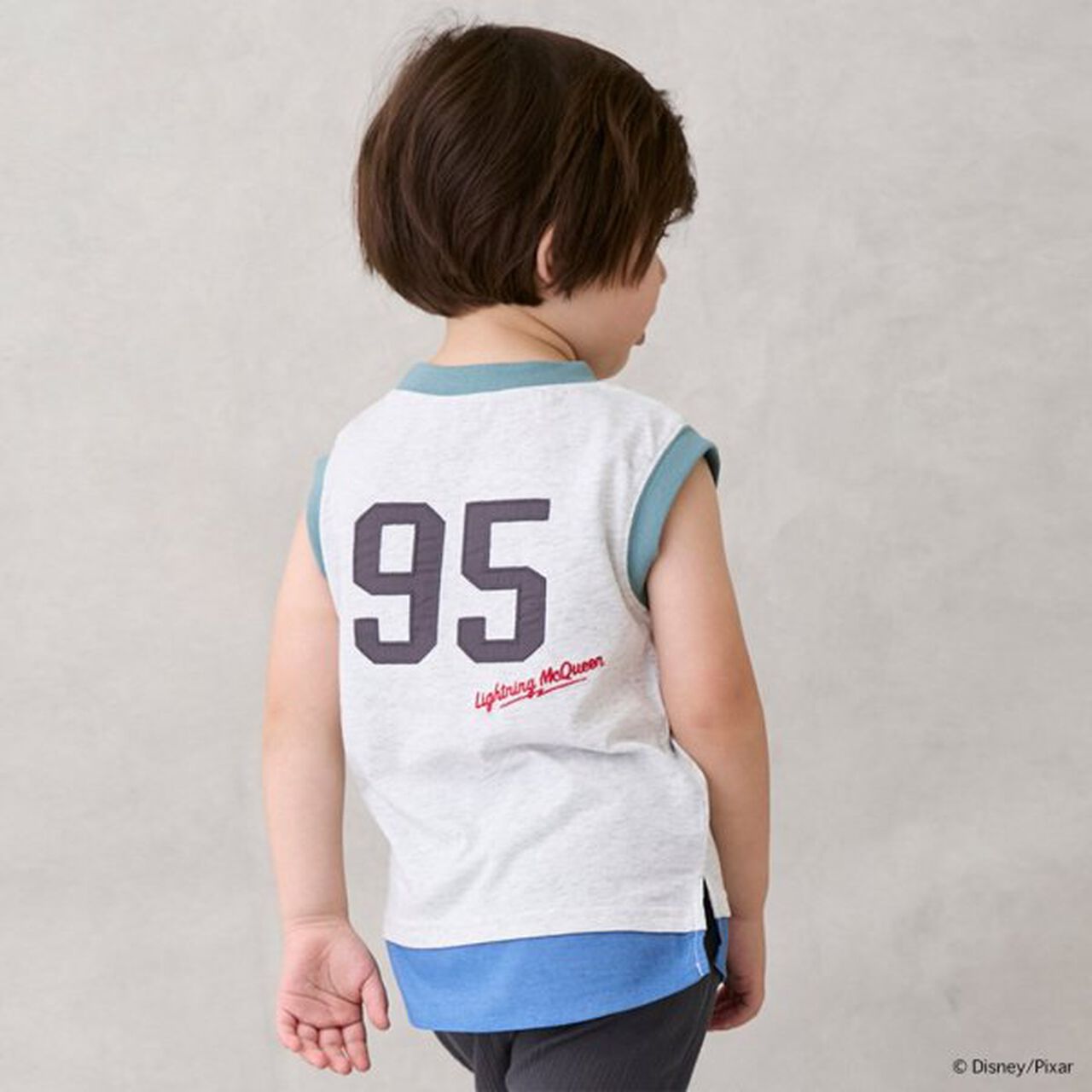 [Disney] [Cool Touch] Cars/Tank Top,Cream, large image number 3