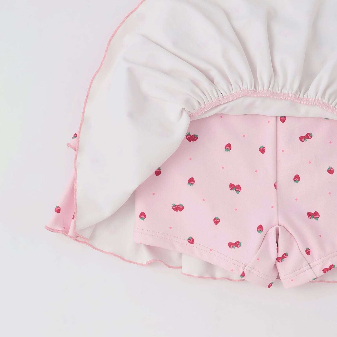 [SWIM] [UV Protection] Tiered Top & Tiered Skirt Separate Swimsuit,Lavender, large image number 12