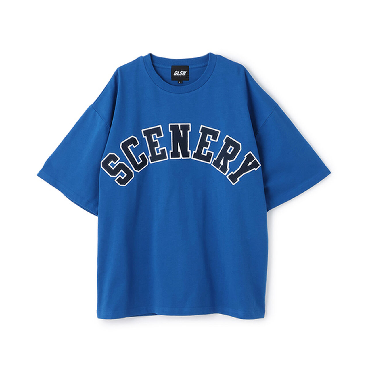 [GLSW.] Cool Touch High Cool Cotton Arch Logo Appliqué Embroidery Short Sleeve T-Shirt,Black, large image number 17