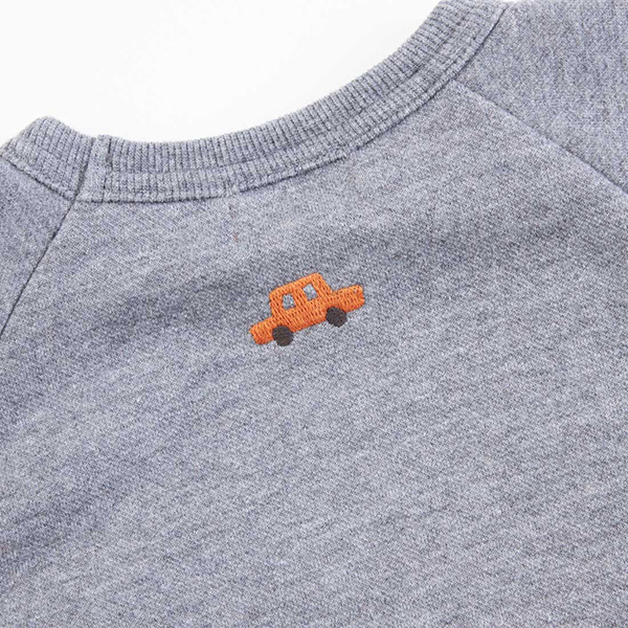 KPBOY Car Motif Fleece Sweatshirt (0 to 0),Navy, large image number 9