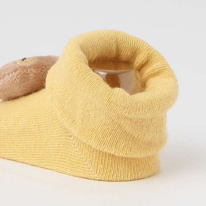 Animal Motif Cup Socks,Mustard, medium image number 9