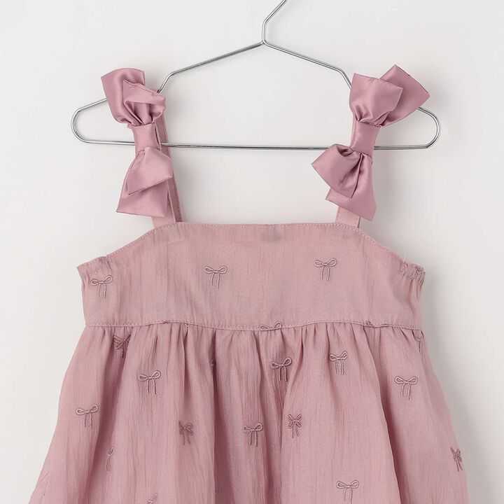 Ribbon Embroidery Outfit Set,Black, medium image number 5