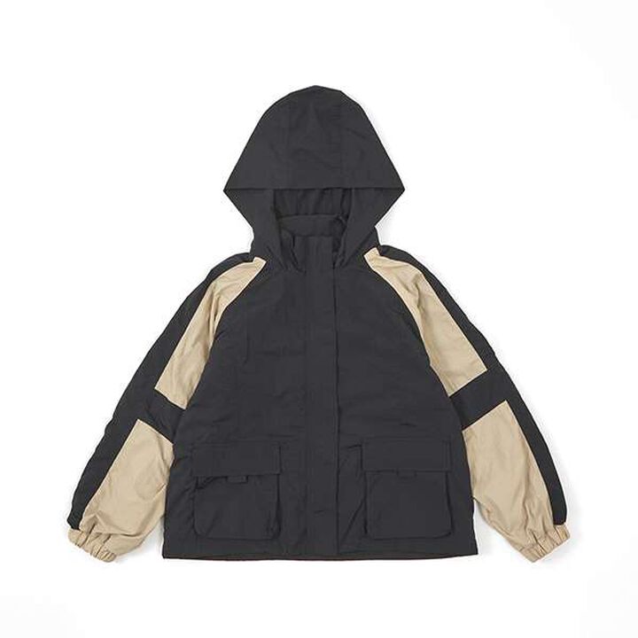 Troislapins Bi-Color Mountain Parka (140-160),Black, medium image number 12