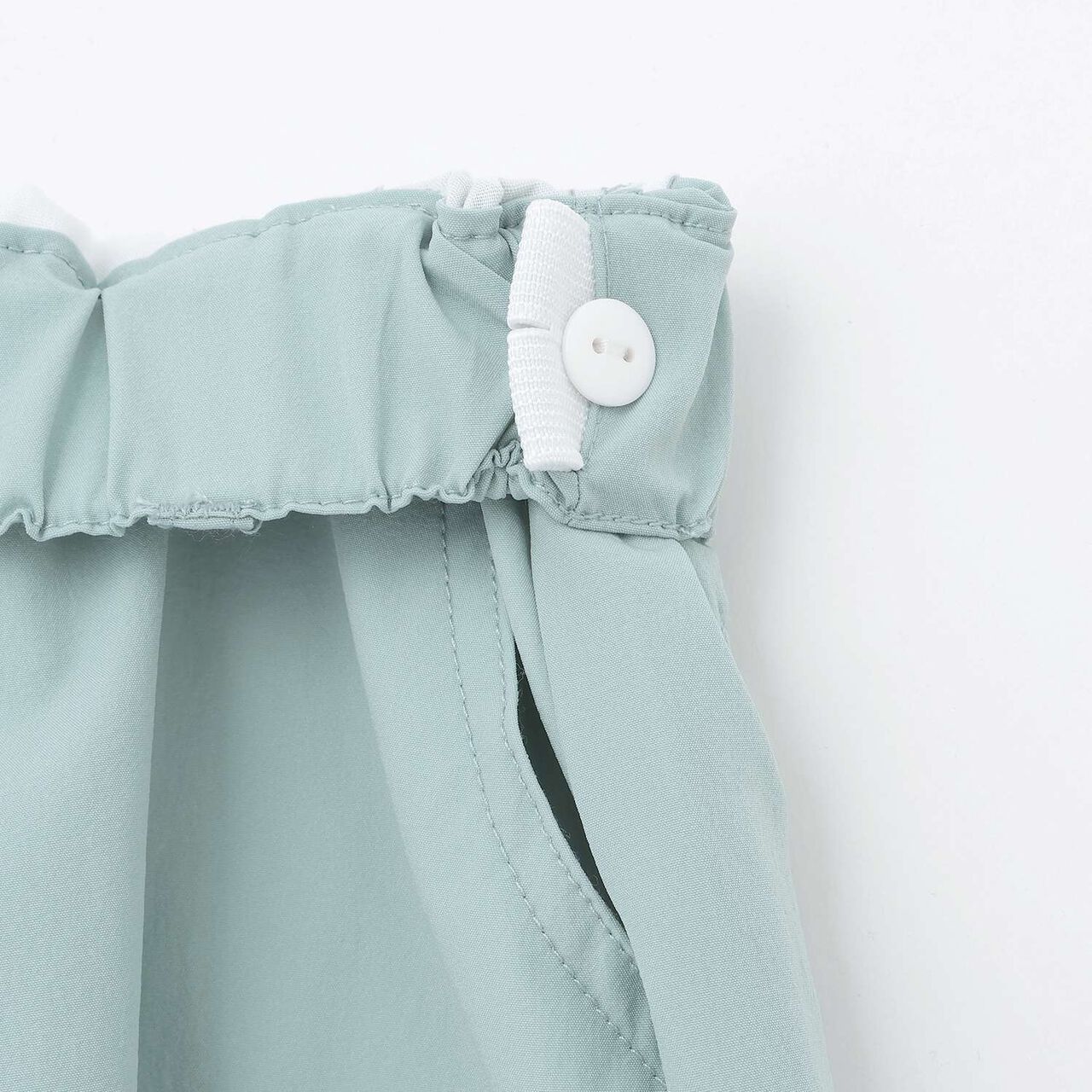 Water-Repellent Cargo Pants,Emerald green, large image number 15