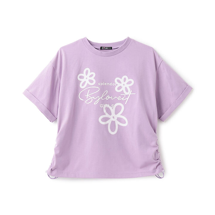 Airbrush Flower T-Shirt,Off white, medium image number 10