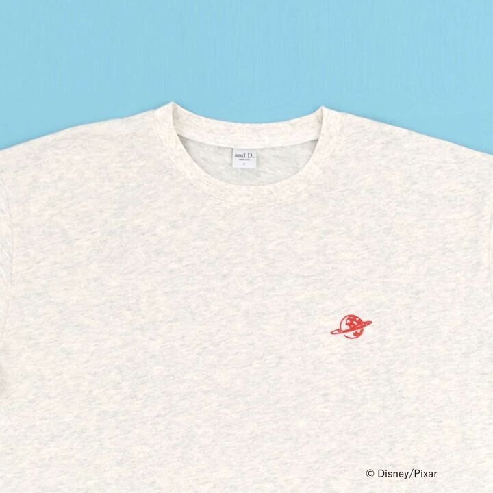 [DISNEY/PIXAR/TOY STORY] DAD 玩具總動員外星人寬版短袖T恤,牛奶白, medium image number 8