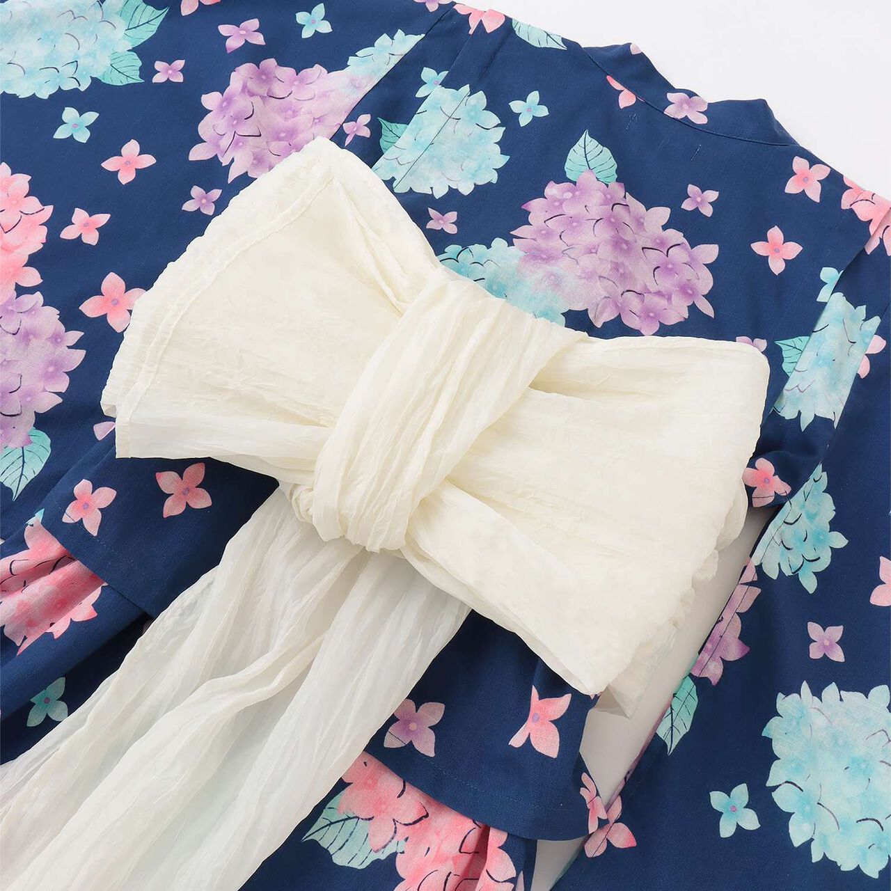[Yukata] One-Piece Yukata Dress,Pearl white, large image number 26
