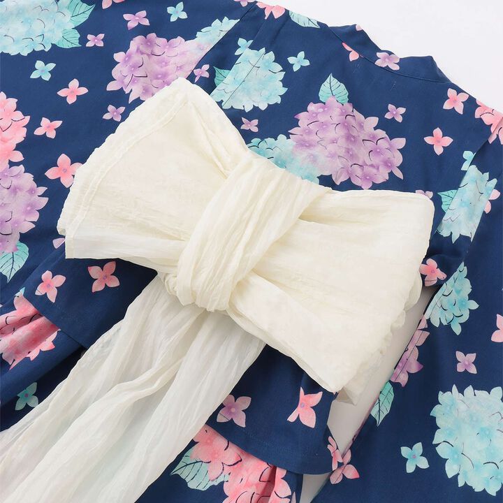 [Yukata] One-Piece Yukata Dress,Pearl white, medium image number 26