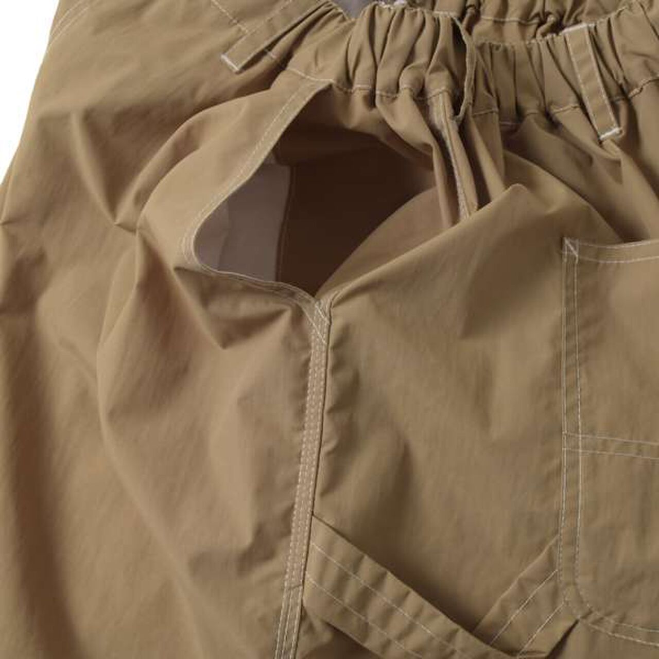 [Water-Repellent] Nylon Washer Painter Half Pants,Blue, large image number 2