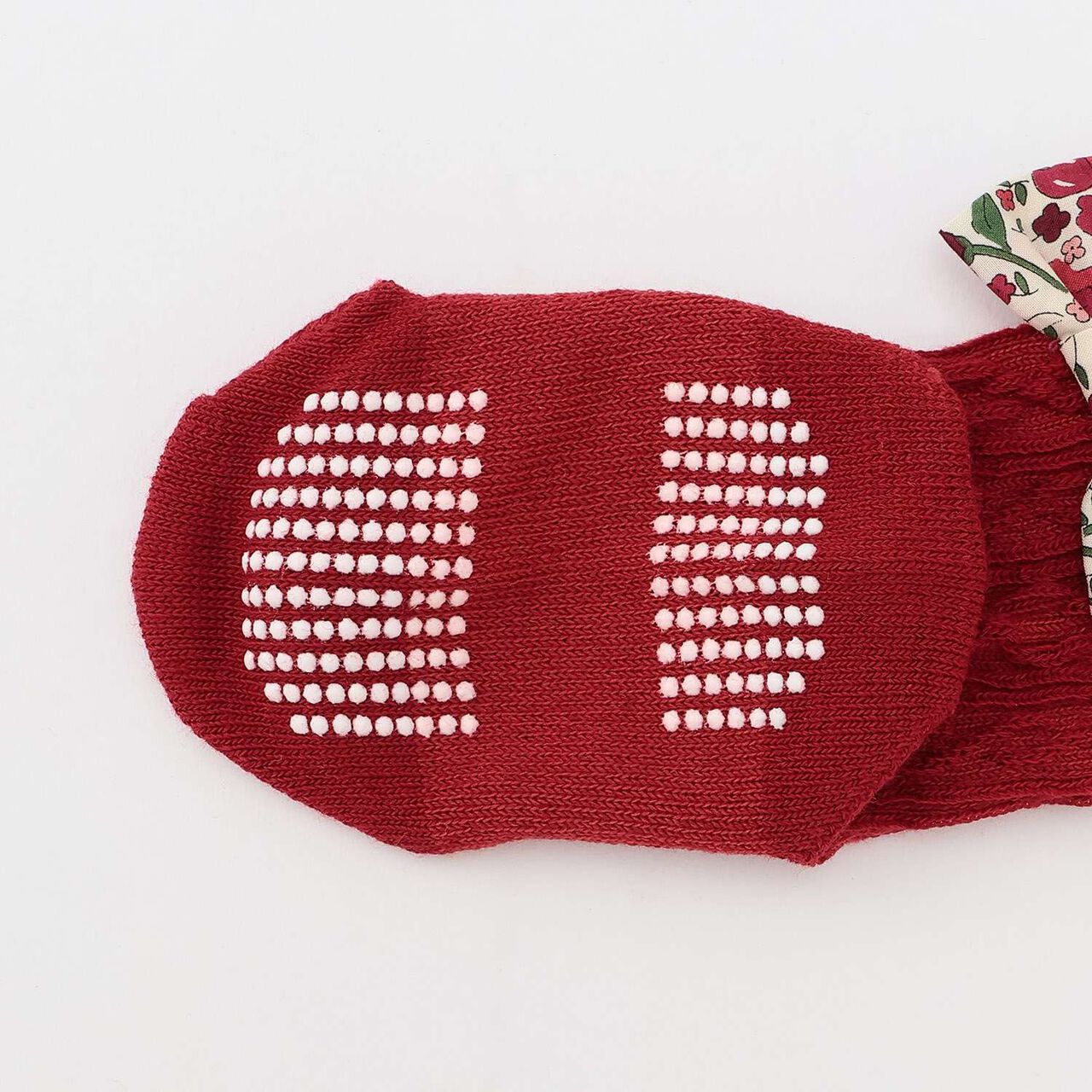 Liberty Ribbon Crew Socks,Red, large image number 2
