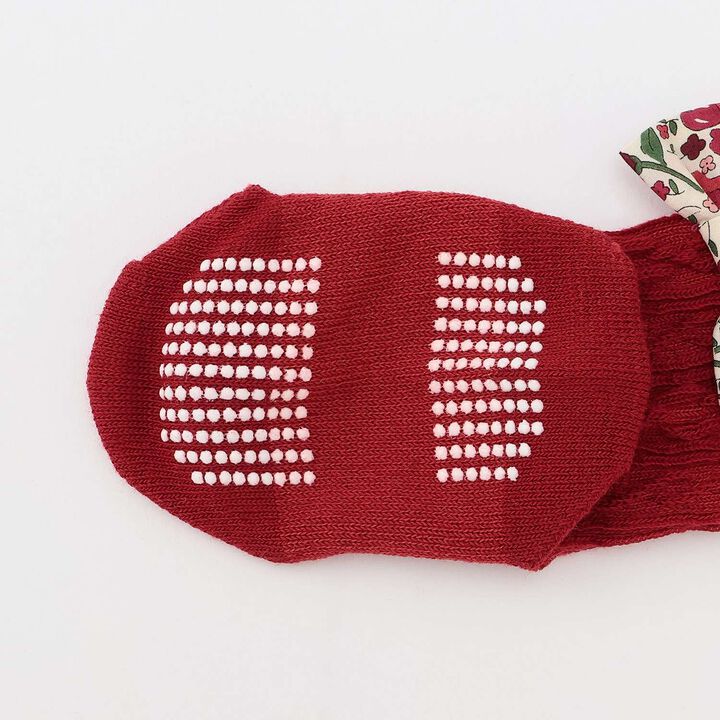 Liberty Ribbon Crew Socks,Red, medium image number 2