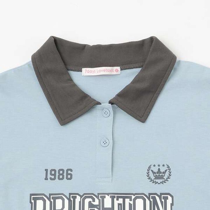 [7days] Cool Touch Loose Polo Shirt,Off white, medium image number 9