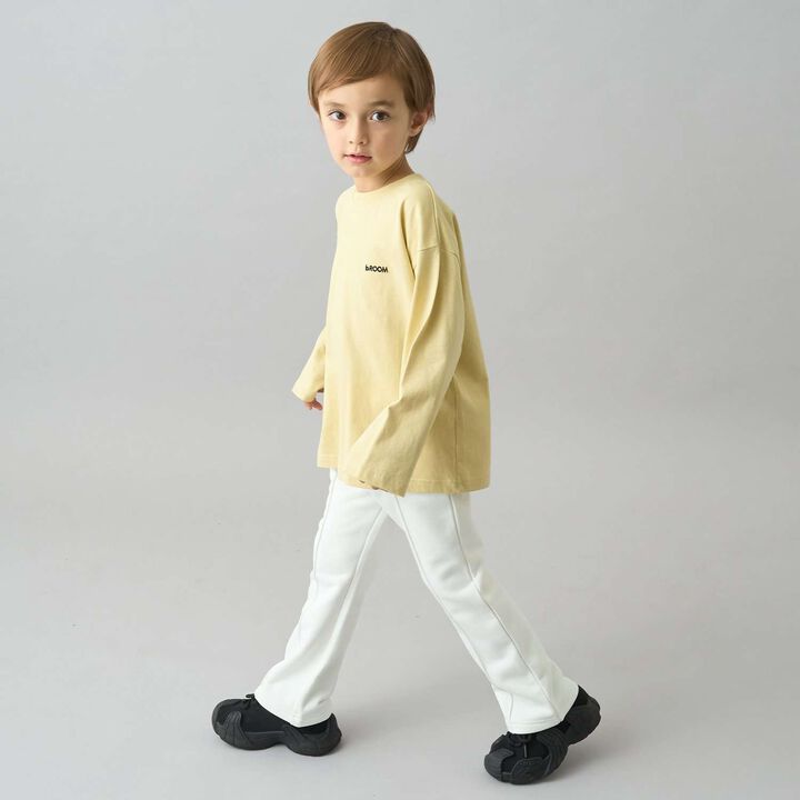 [Daily Standard Wear] [Quick-Dry Absorbent] Center Pleats Flare Sweatpants,Black, medium image number 21