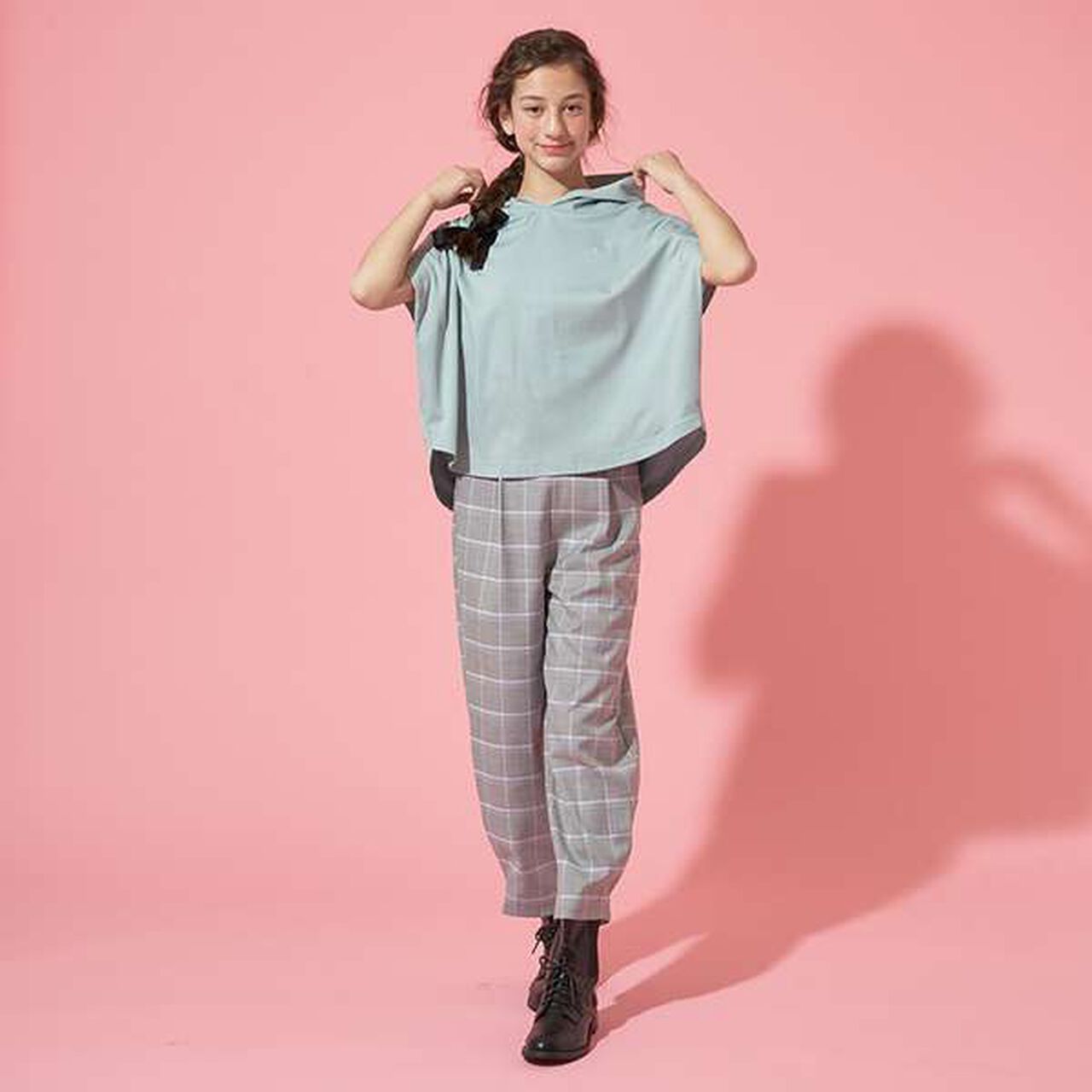 [AMI] Suspender Wide Salopette,Green, large image number 10