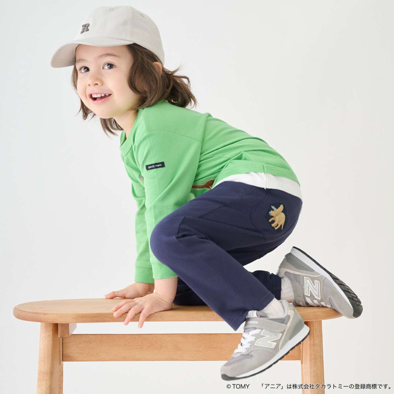 [TOMICA・ANIA] Cut Long Pants,Blue, large image number 6