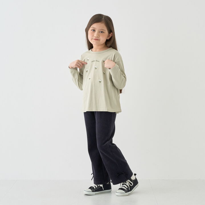 [100% Cotton] Muteki T. [Stain Resistant/Quick-Dry/UV] 8-Pattern A-Line T-Shirt,Navy, medium image number 7