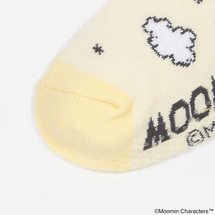 [MOOMIN] Moomin & Snorkmaiden Socks [Made in Japan],Sax blue, medium image number 9