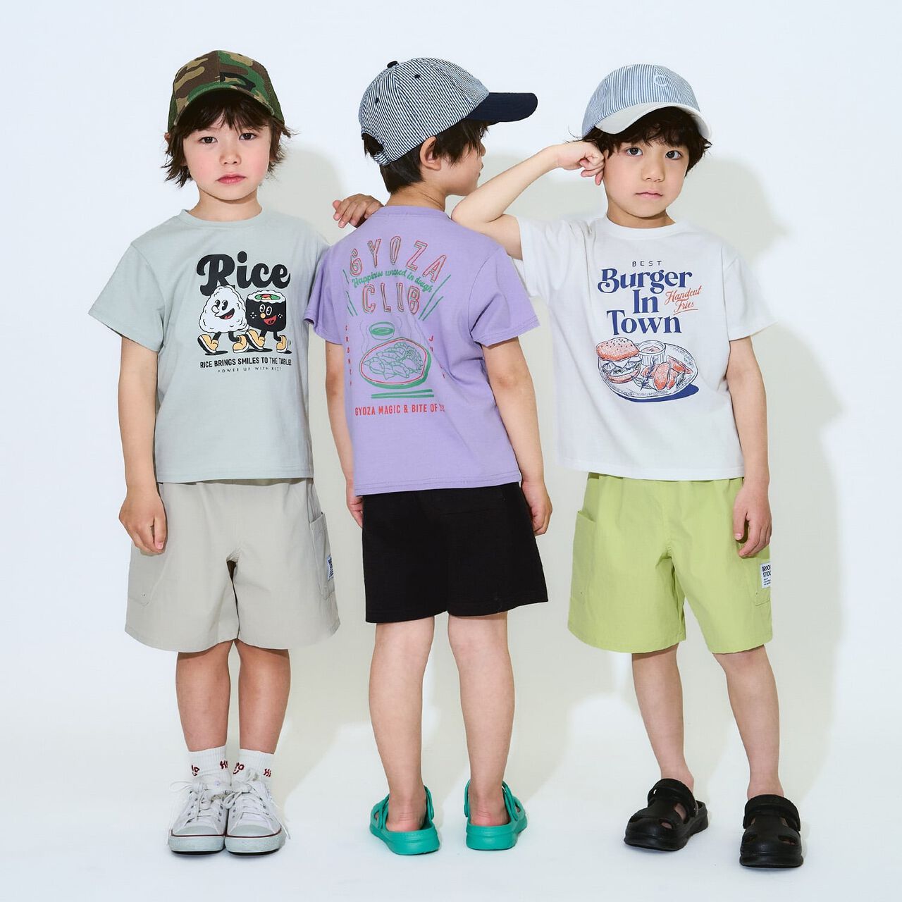[Water-Repellent] Kids' Land and Water Use 4-Length Pants [Children's Clothing],Dark red, large image number 36