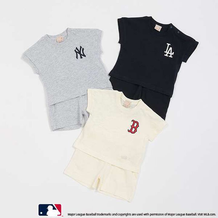 [MLB] Logo Patch Outfit Set,Navy, medium image number 9