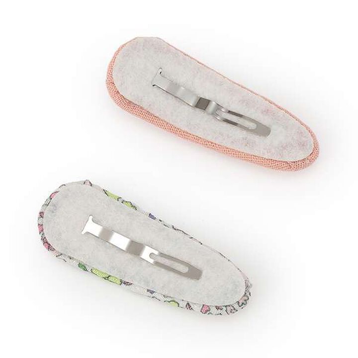 Embroidered Hairpin [L],Orange, medium image number 1