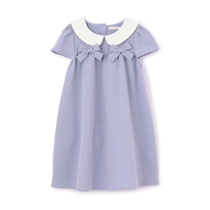 [Occasion] [School-Ready] Round Collar One-Piece Dress,Black, medium image number 2