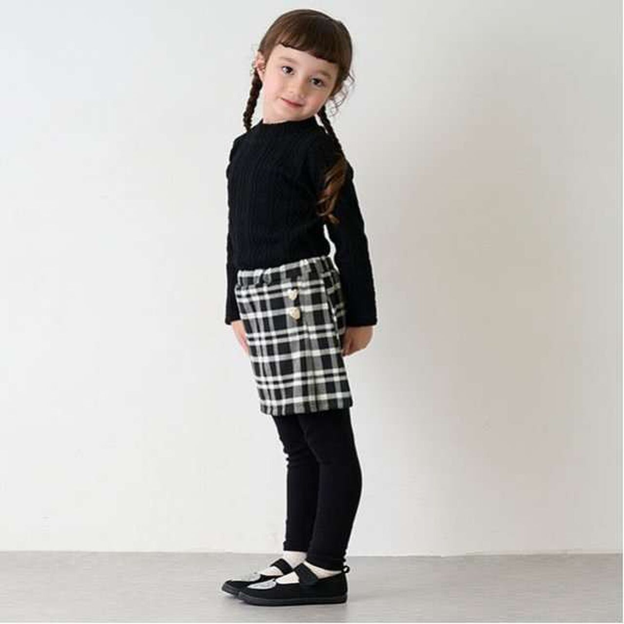 Sparkle Motif Shoes,Black, large image number 15