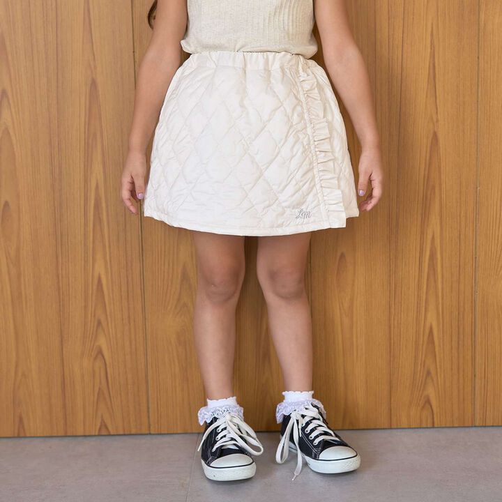 Quilted Skirt with Shorts,, medium