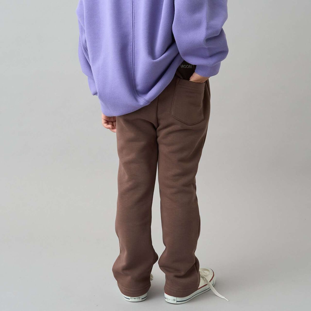 [Daily Standard Wear] [Quick-Dry Absorbent] Center Pleats Flare Sweatpants,Black, large image number 25