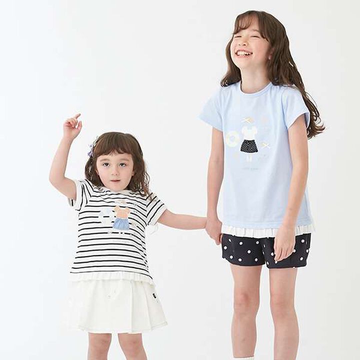 Cool Touch Bear Embroidered T-Shirt,Navy, medium image number 6