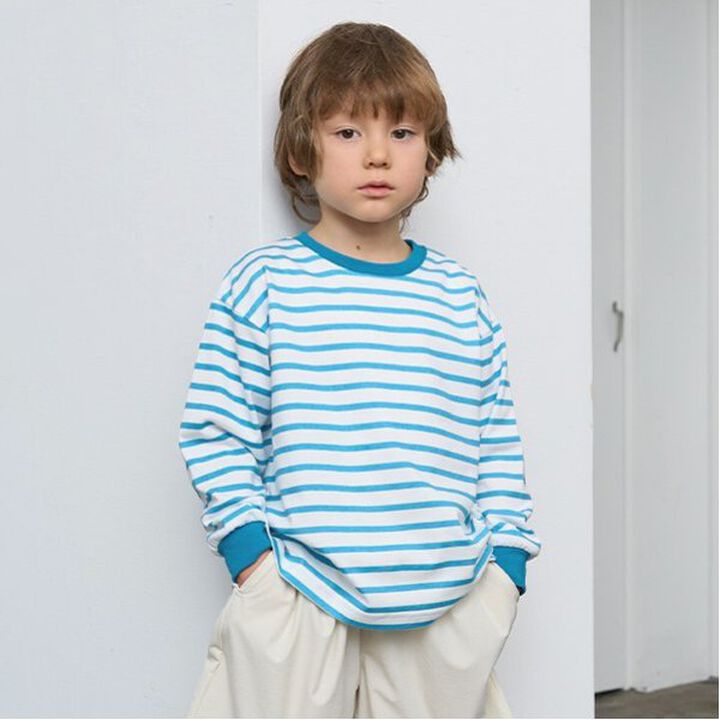 [Comfortable Jersey] Stripe Long-Sleeve T-Shirt,Mustard, medium image number 20