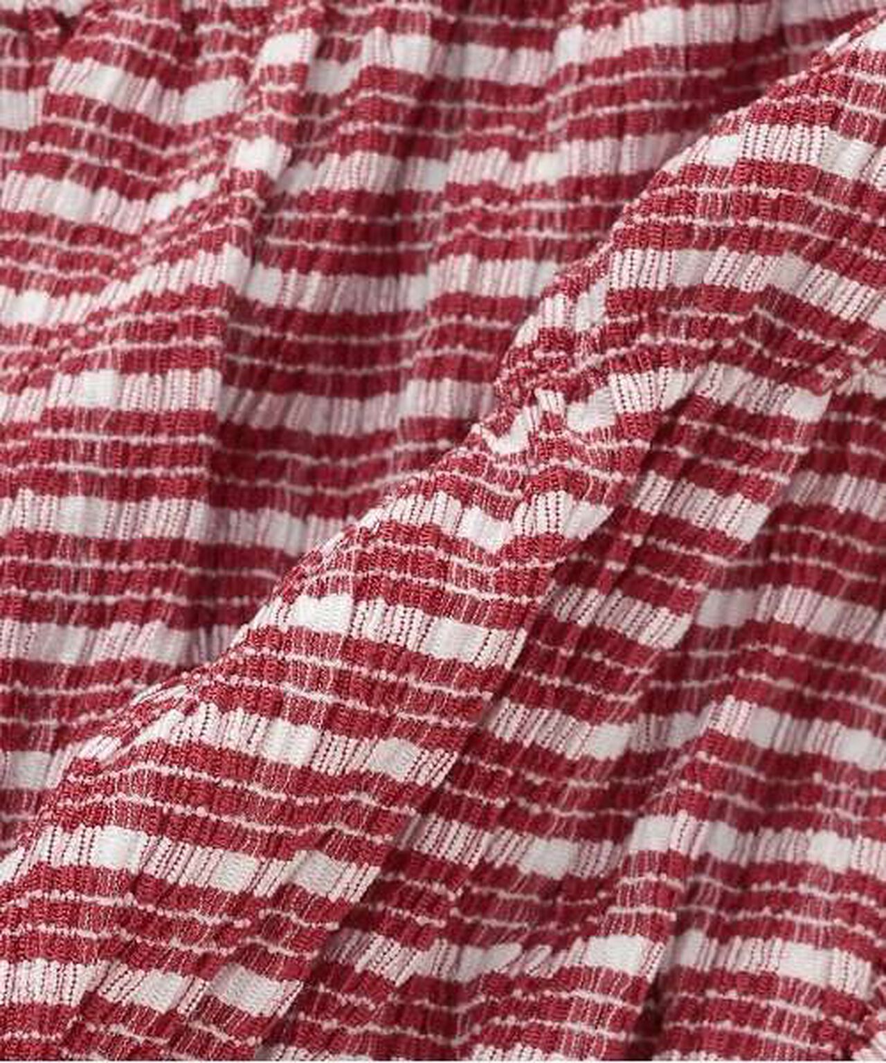 Frill Sleeve Checkered Blouse [Korean Fashion],Black, large image number 12