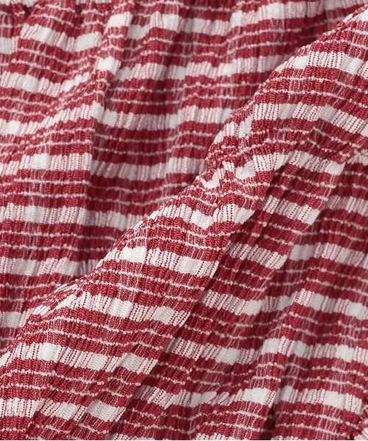 Frill Sleeve Checkered Blouse [Korean Fashion],Black, medium image number 12