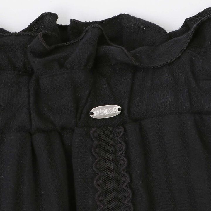 Lace Tiered Skirt,Off white, medium image number 3