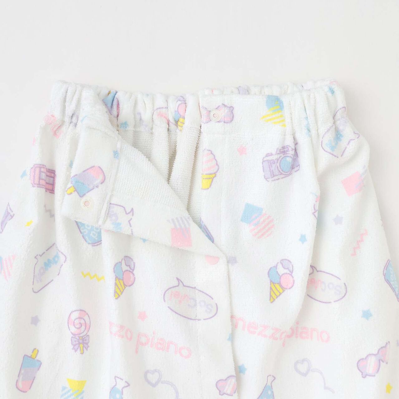 Kids' Wrap Towel for Changing,Lavender, large image number 3