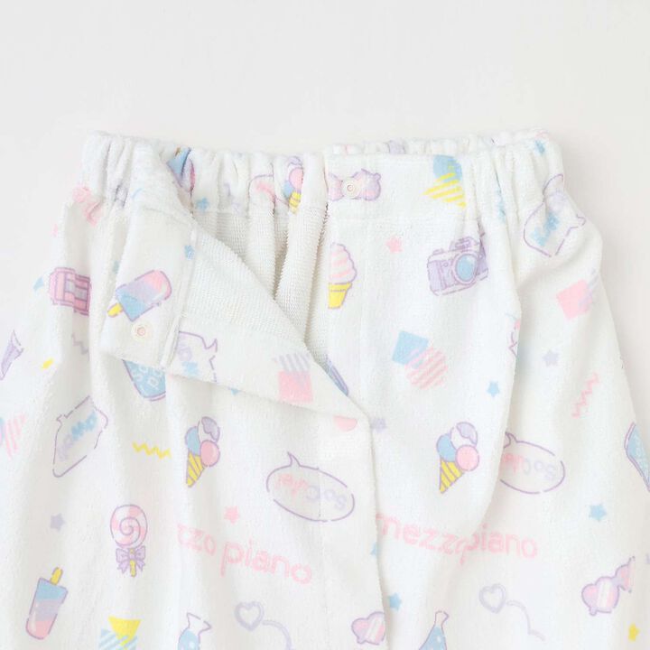 Kids' Wrap Towel for Changing,Lavender, medium image number 3