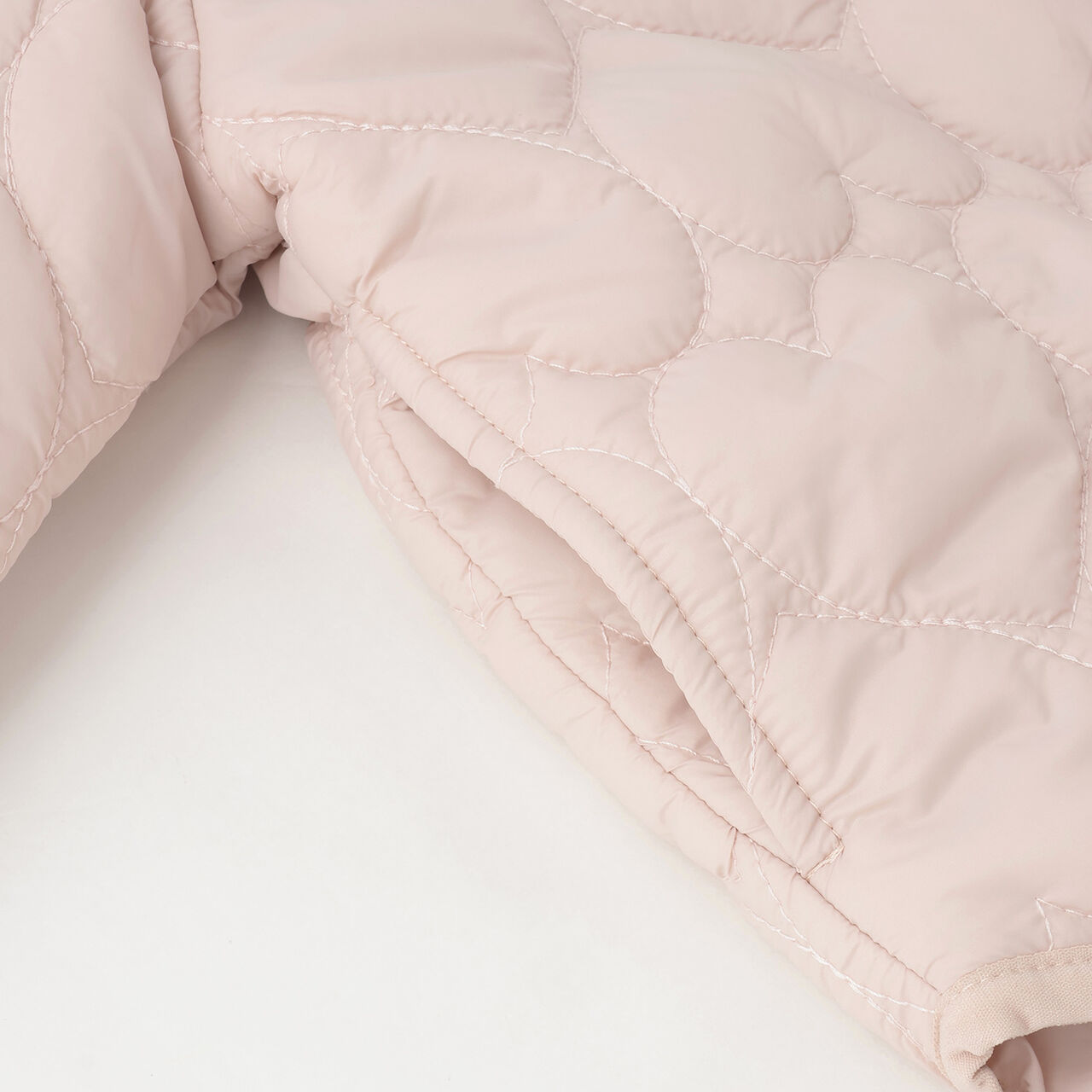 Link Heart Quilted Jacket,Mocha tea, large image number 12